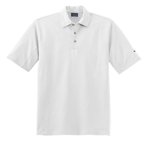 Nike Other - NWT! Nike Men White Sphere Dry Short sleeve polo L